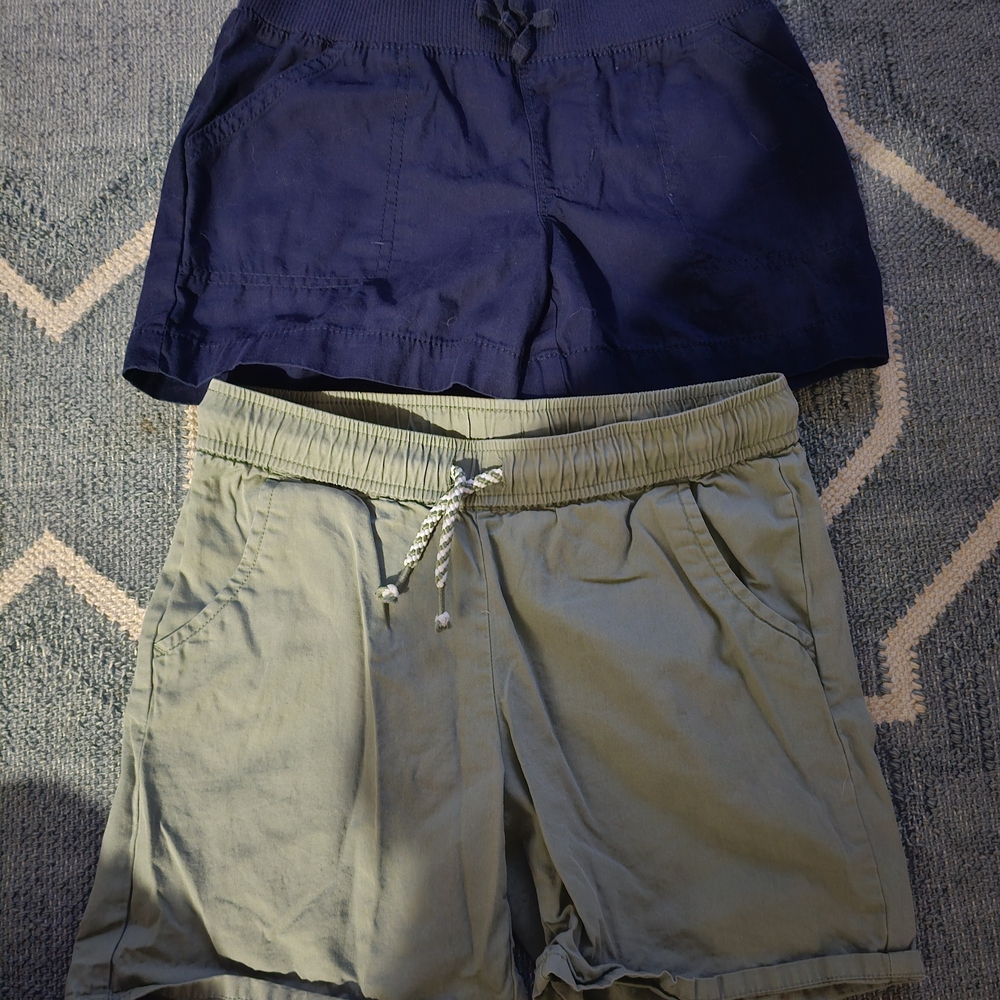 Girls Cat & Jack and Faded Glory Shorts